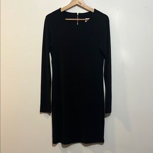 Velvet by Graham & Spencer Black Long Sleeve Dress